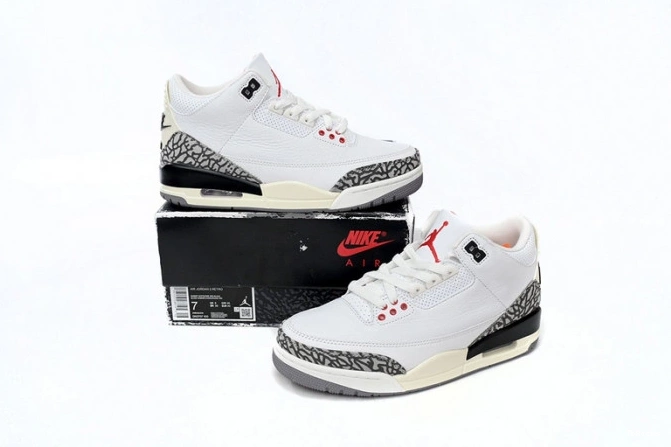 Rep TBK 3 White Cement Reimagined Jordan DN3707-100 Retro 0717